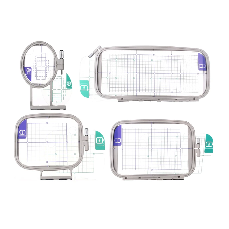4in1-A Hoop Set Пяльца станки рамки для вышивания Brother Пяльца для вышивания для Brother вышивка рамы машины набор Innov-is 1250 700 PE700 PE700II PE770 PE800 780D PC Babylock, Sew Tech - Цвет: 4in1-A Hoop Set