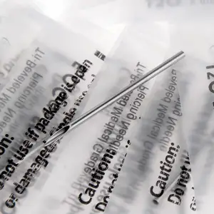 20 шт. разных размеров, стерильные иглы 1214161820 г пирсинг тела, ушей из медицинской нержавеющей стали 316L, иглы для тела, тату, пирсинг для уха, носа