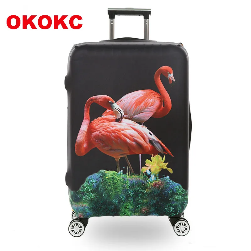 Плотный чехол OKOKC для багажа с двойным журавлем защитный дорожного костюма