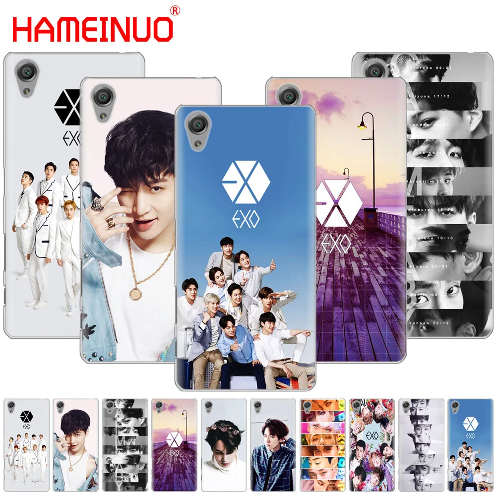 Чехол для телефона HAMEINUO Kpop exo Lucky one чехол sony xperia C6 XA1 XA2 XA ULTRA X XP L1 L2 XZ1 compact XR/XZ