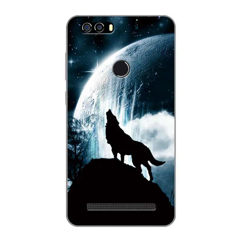 For Leagoo kiicaa Power Case Cover Soft Silicone TPU Drawing Design 5.0 inch Phone Back Funda |
