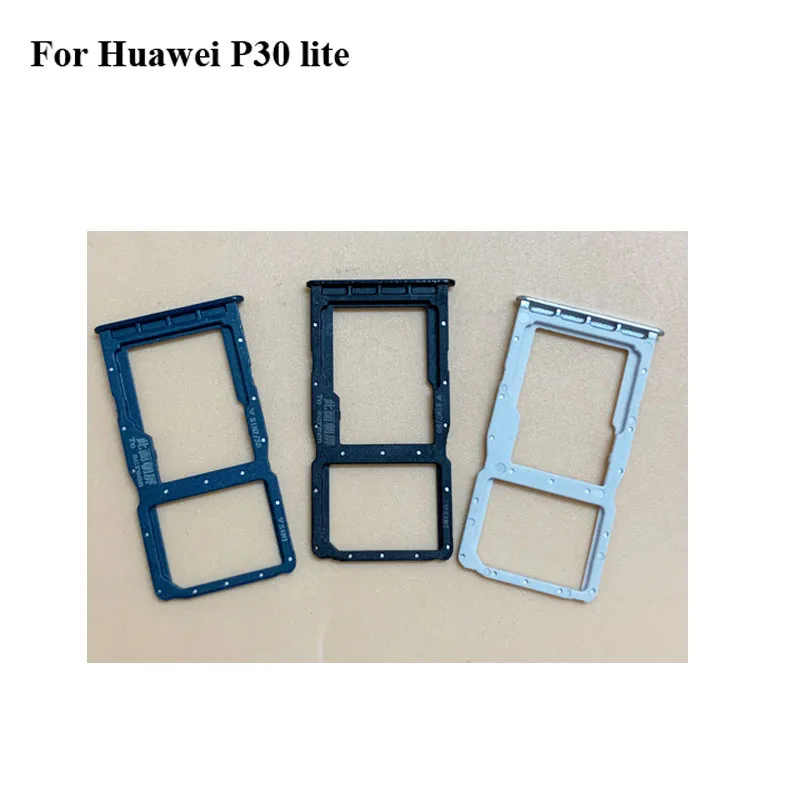 Для Huawei P30 Lite новый оригинальный держатель Sim карты лоток Слот для P 30 p30lite