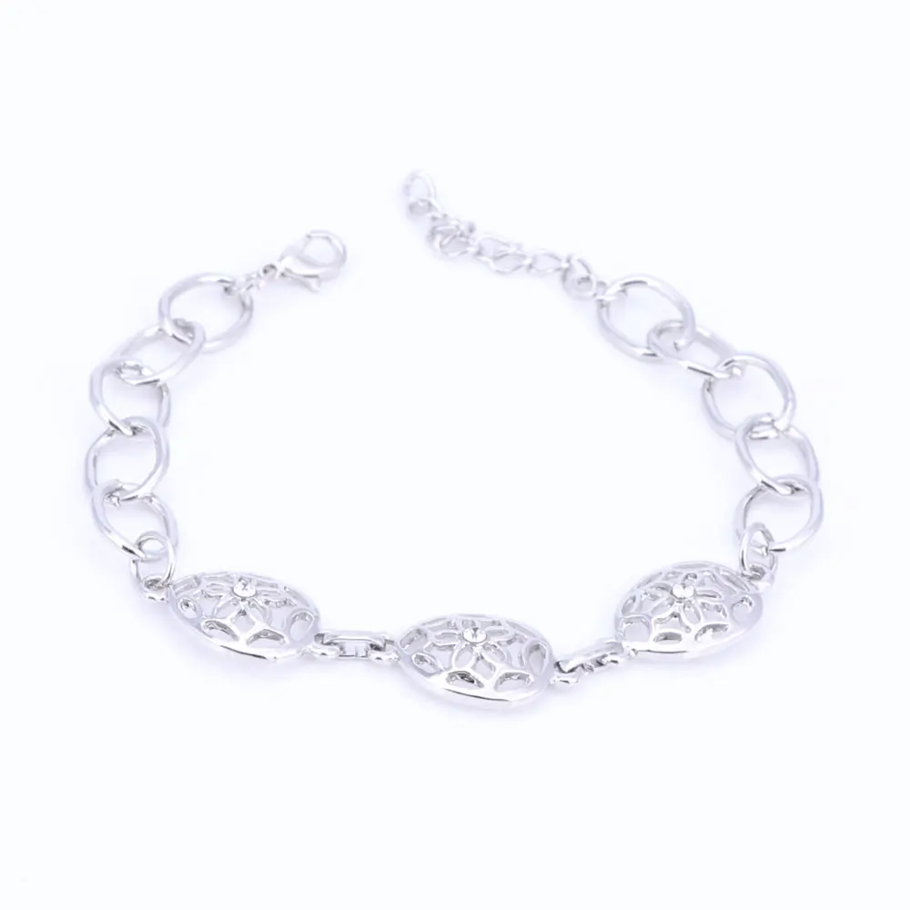 Ювелирный Комплект из колье серёг браслета и кольца | Украшения аксессуары