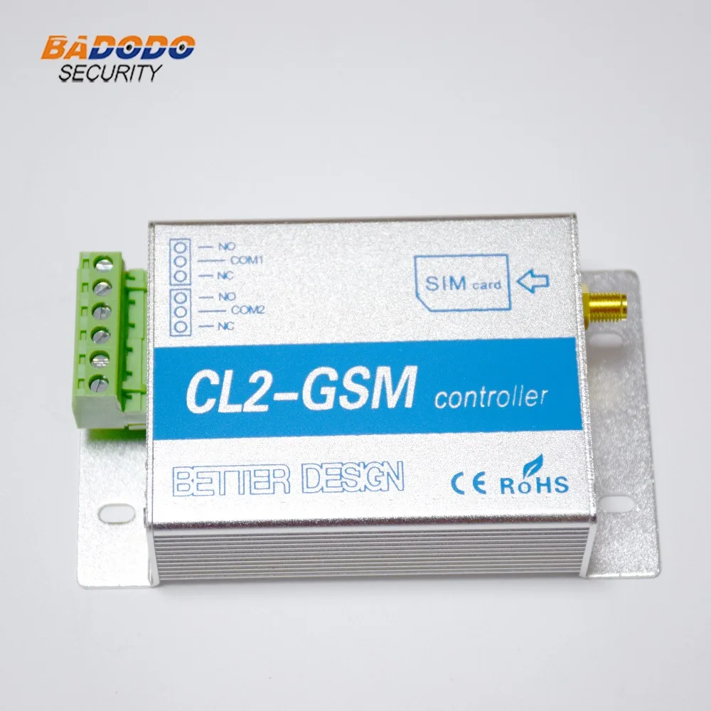 GSM ворот открывалка 2 канала реле переключатель дистанционного управления CL2-GSM для слинга качели гаража Барьер ворот открывалка двери