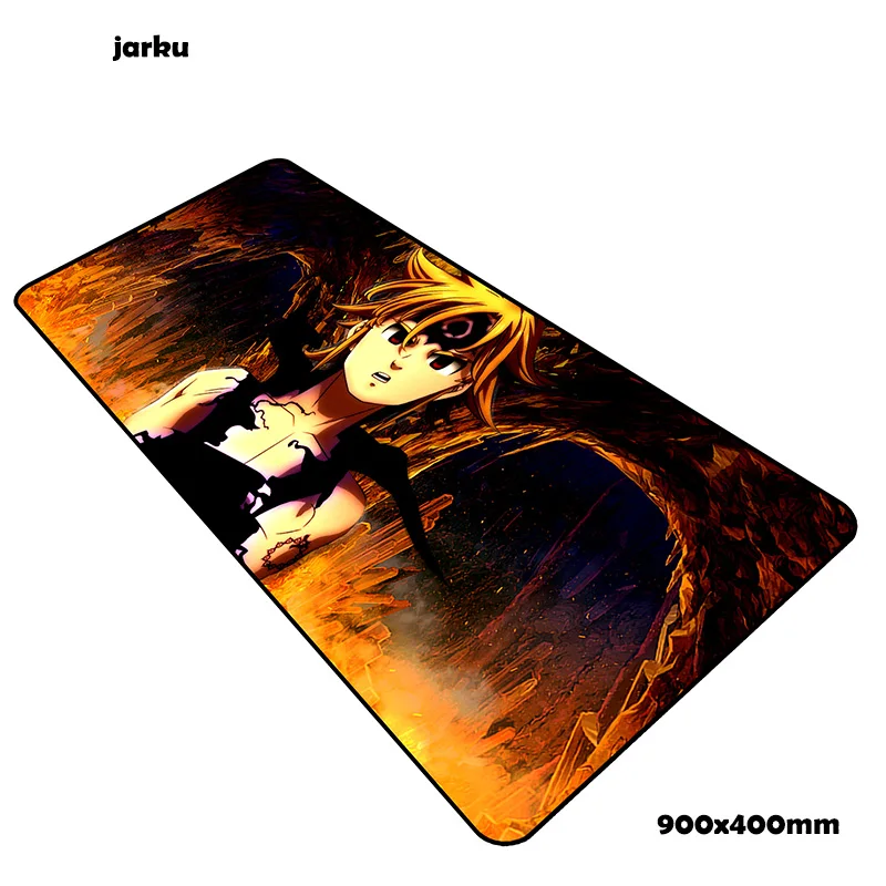 Seven Deadly Sins коврики для мыши популярные 900x400x2 мм игровой коврик для мыши геймер Коврик для мыши игровой компьютер большой стол коврик для мыши - Цвет: size 900x400x2mm