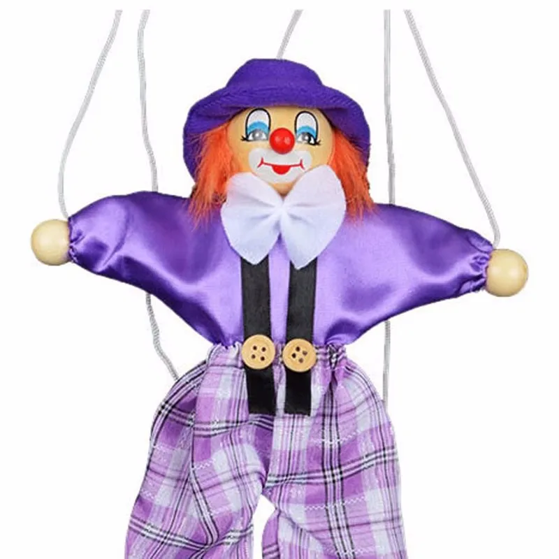 Новая кукольная кукла клоун деревянная винтажная детская игрушка|doll vintage|doll toysdoll
