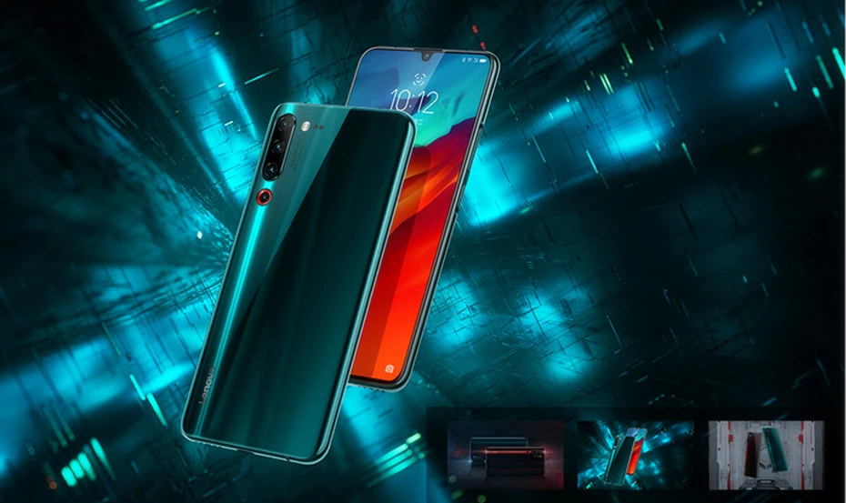 Lenovo Z6 Pro с глобальной прошивкой, 6 ГБ, 128 ГБ, Восьмиядерный процессор Snapdragon 855, дисплей 6,39 дюйма, 1080 P, смартфон с отпечатком пальца, задняя камера 48 МП, четыре камеры