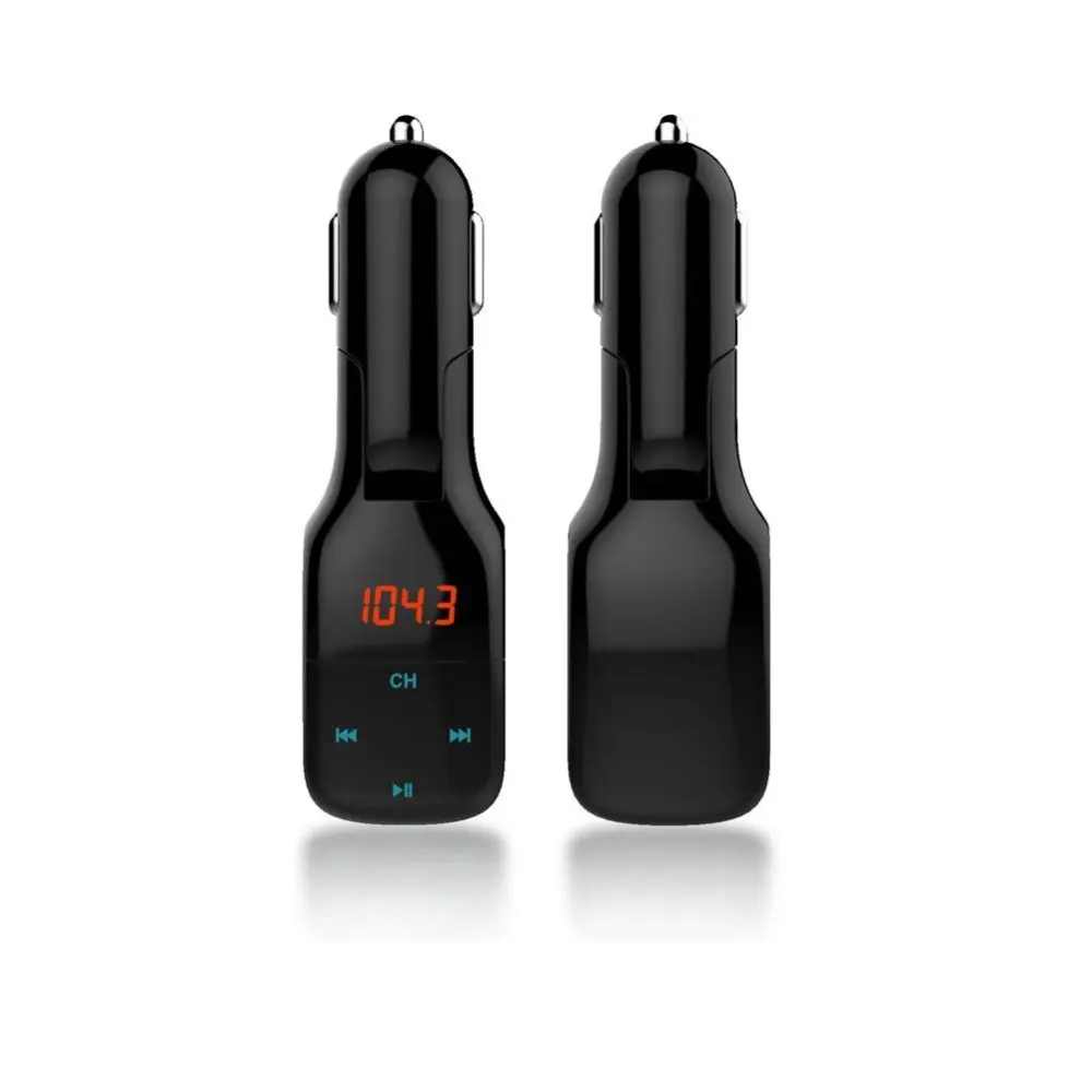 FM-передатчик Bluetooth радиоадаптер автомобильный комплект с двумя USB-выходами