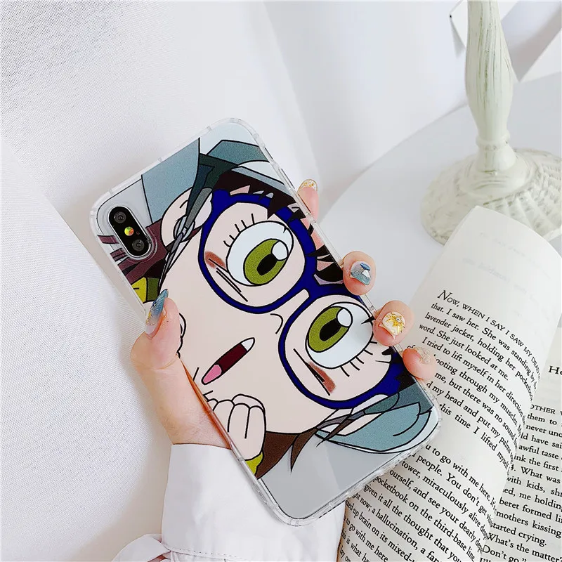 Dragon Ball DragonBall z Soft TPU Phone Cases For iPhone 6 6s 7 8 X XS max XR Case Arale Transparent Silicone Back Cover |