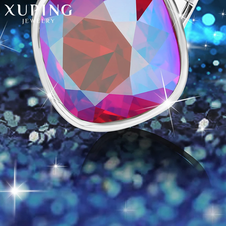 Xuping новые ювелирные изделия обруч женские серьги кристаллы от Swarovski особый, популярный старинные вечерние подарки M73/M74/M75-20354