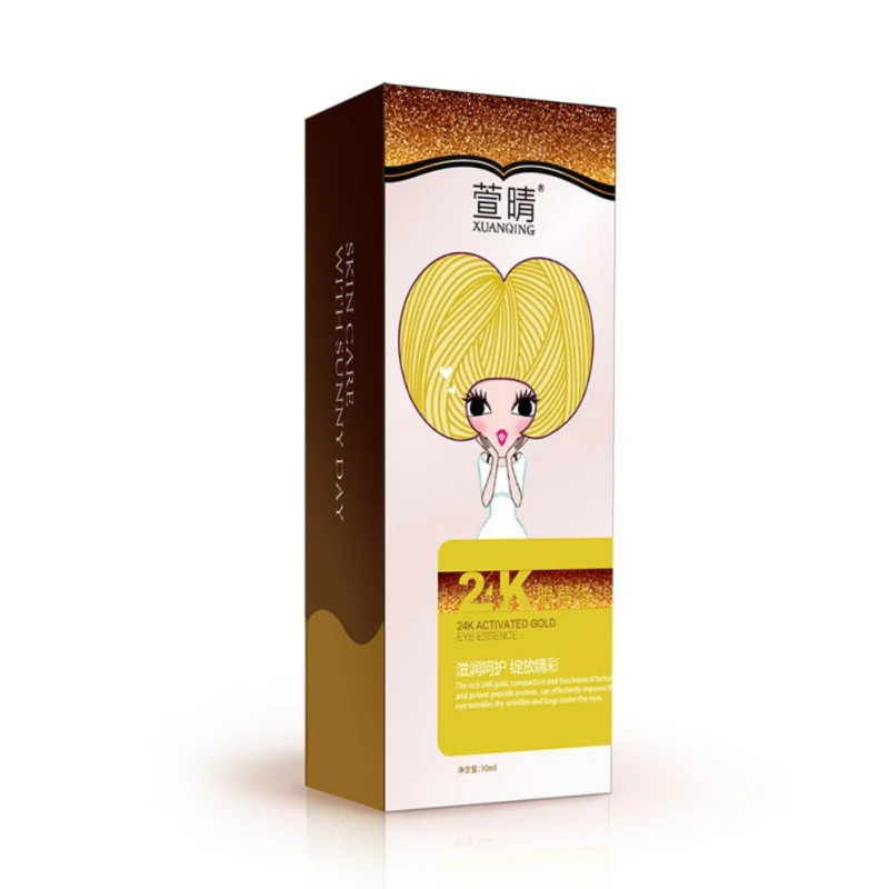 Золотая фольга чистая эссенция жидкий крем для лица с гиалуроновой кислотой