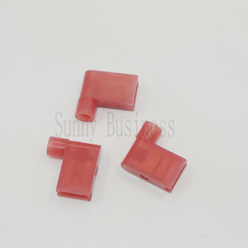 Коннектор нейлоновый под прямым углом 22 16 AWG 50 шт.|electrical connector|flag terminalconnector electrical |