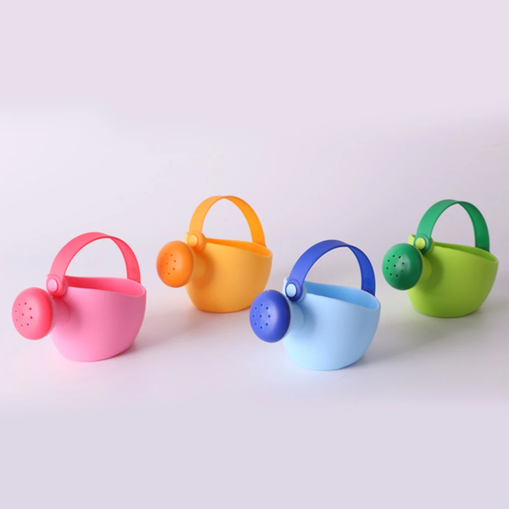 1Piece Watering Can Beach Sand Baby Bath Bathroom Toy Garden Tool Outdoor Fun Toys Kids Children Pretend Play Game Gift