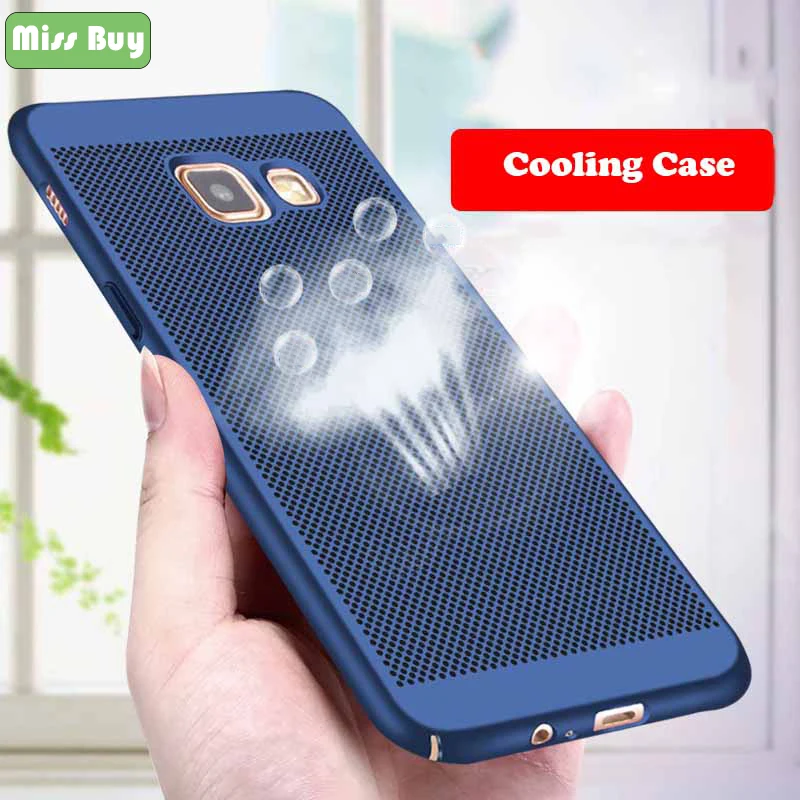 Missbuy Clooing чехол для Samsung Galaxy A8 A6 Plus A7 A5 A3 2018 2017 2016 задняя крышка с Сотами дышащая