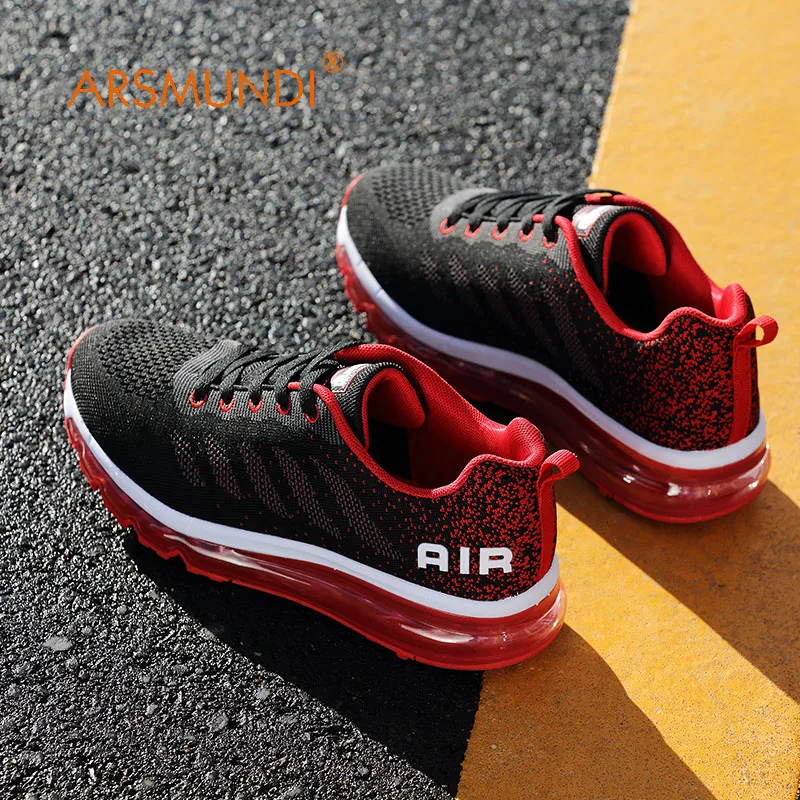 ARSMUNDI Men Running Shoes XR-833-A33 Fall 2018 New Breathable Massage Lace-Up High Quality | Спорт и развлечения