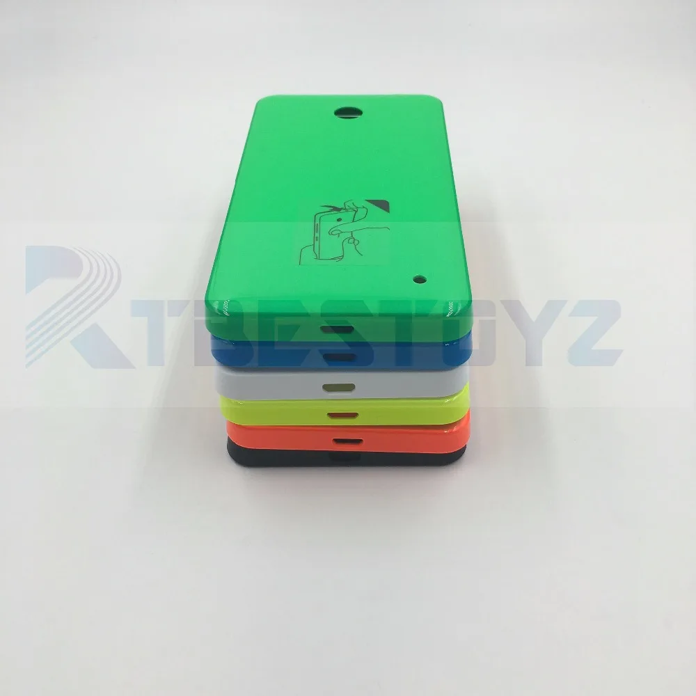 RTBESTOYZ задняя крышка чехол для Nokia Lumia 630 корпус батареи Замена lumia с боковой кнопкой