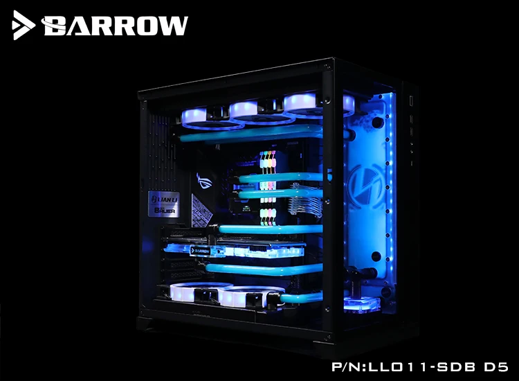 Курган LLO11-SDB-D5, водные доски для Lian Li PC-O11 динамический чехол, совместимый с 18 Вт/D5 насос