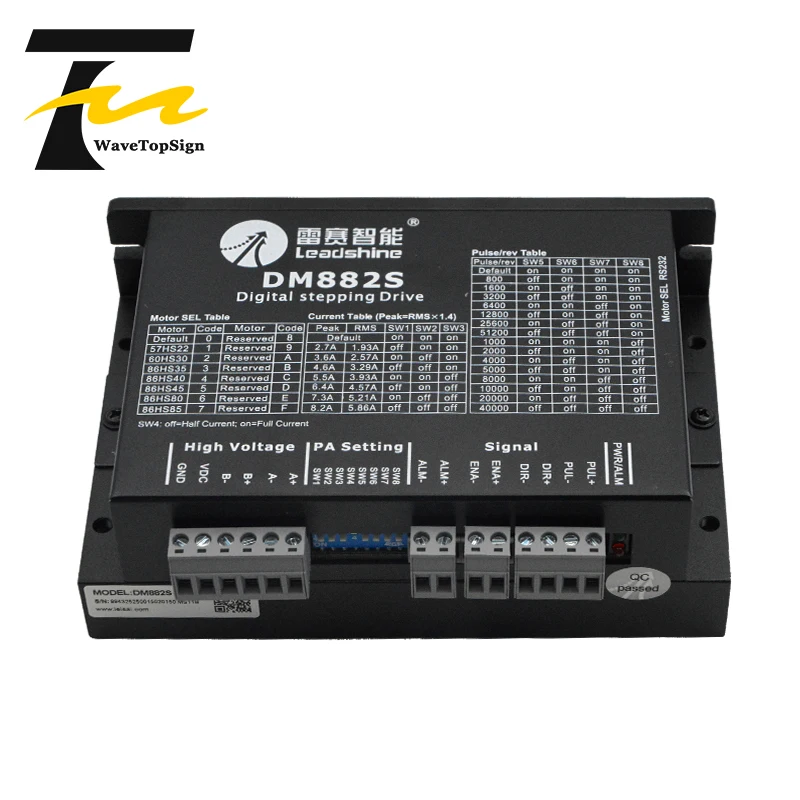 Набор 2 фазных шаговых двигателей Leadshine 86 Series NEMA34 86CM35 86CM45 86CM80 86CM85 86CM120 + Драйвер DM882S