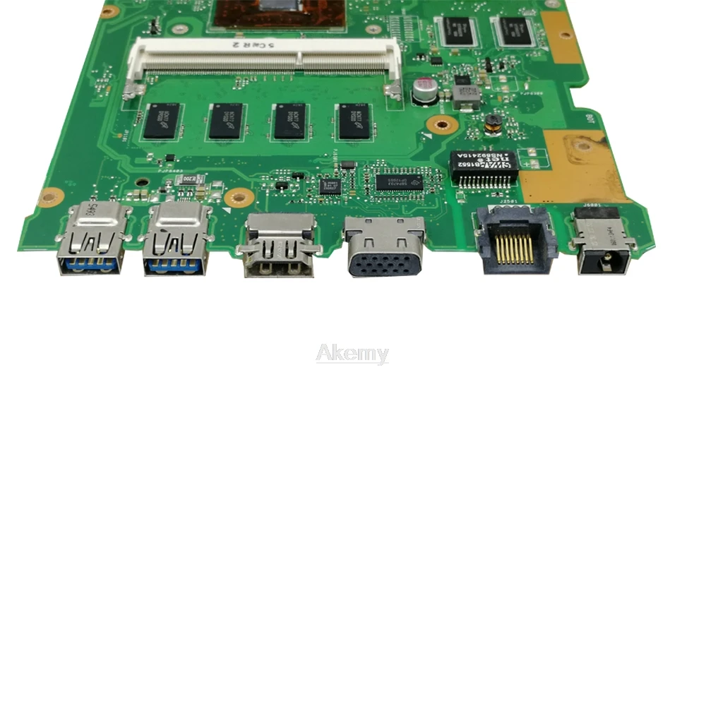 X555Yi X555DG материнская плата для ноутбука For Asus X555D X555Y Материнская Тест 100% ОК 4 Гб RAM