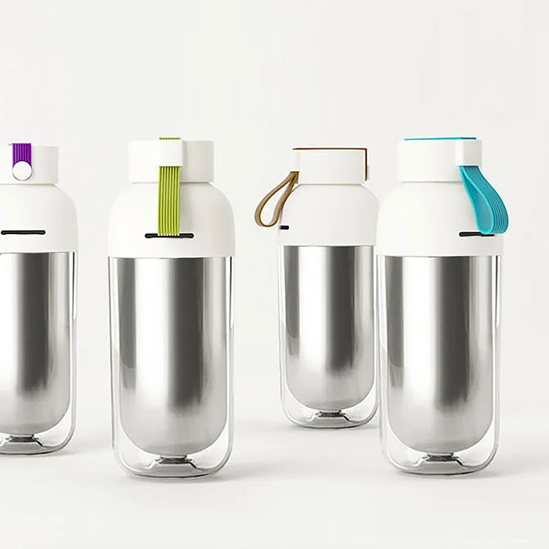 Горячая Распродажа инновационная бутылка для воды из нержавеющей стали с