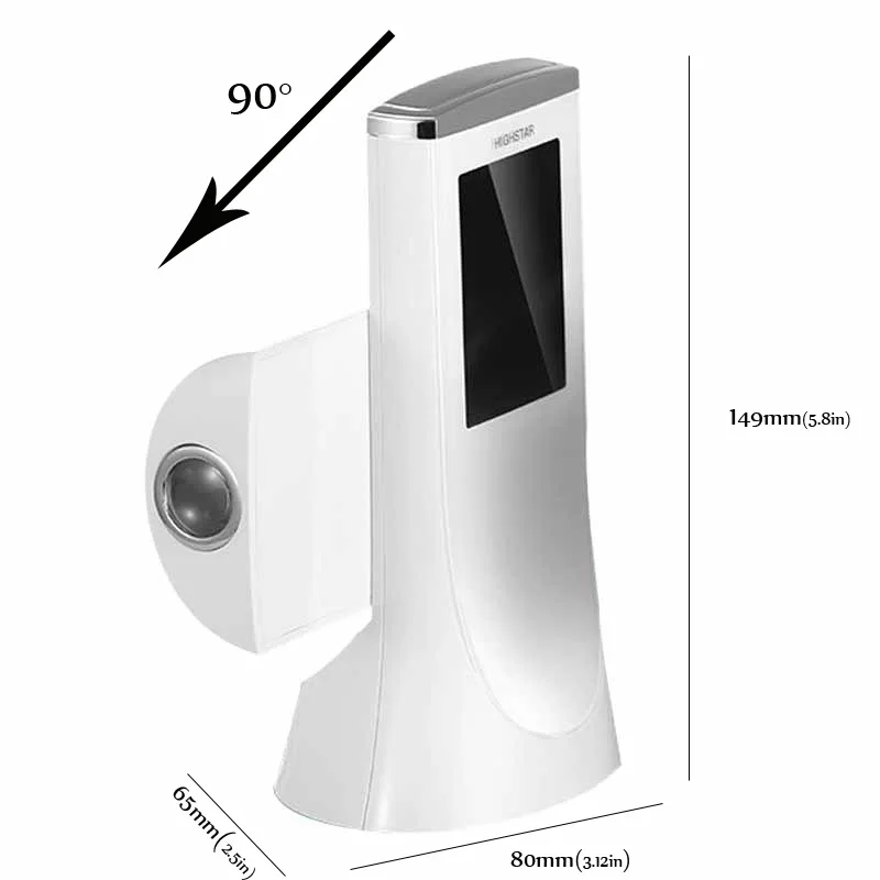 Проекционные часы 180 градусов вращения Повтор цифровые электронные настольные