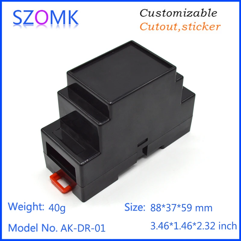 Маленькая пластиковая коробка din распределительная (20 шт.) 88*59*37 мм электрическая