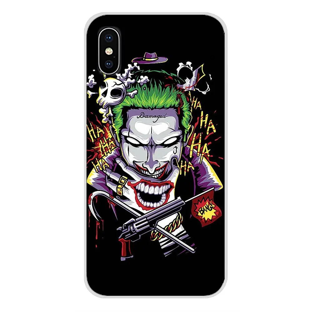 Аксессуары чехлы для телефонов Joker Suicide Squad DC Comics Xiaomi Redmi 4A S2 Note 3 3S 4 4X 5 Plus 6 7 6A Pro Pocophone