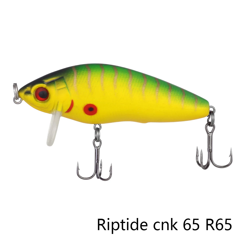 Riptide cnk 65 R65 MAKEBASS 0,3 дюйма/унций кренкбейт приманка для рыбалки Плавающие жесткие наживки плавающие наживки лодка океан Topwater приманки рыболовные снасти - Цвет: Riptide cnk 65 R65