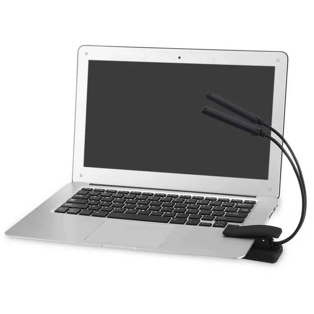 6 Вт светодиодный USB затемнения клип на чтение светильник для ноутбука Тетрадь