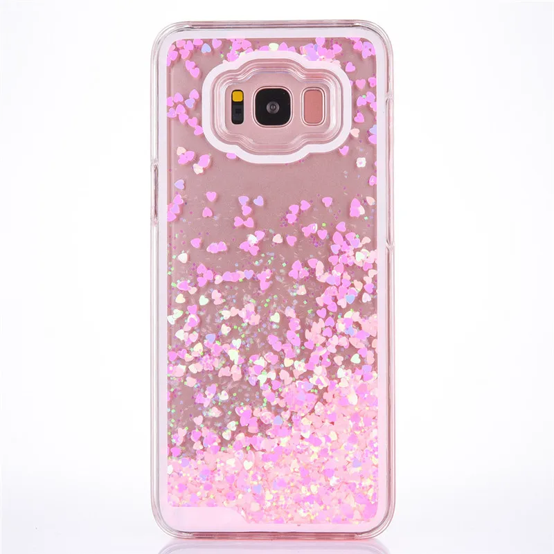 Роскошный Жидкий чехол для Samsung Galaxy S8 жесткий пластиковый Csae Plus|case for samsung galaxy|liquid