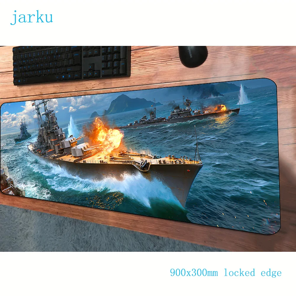 Игровой коврик для мыши world of warship 900x300 мм|Коврики мышей| |
