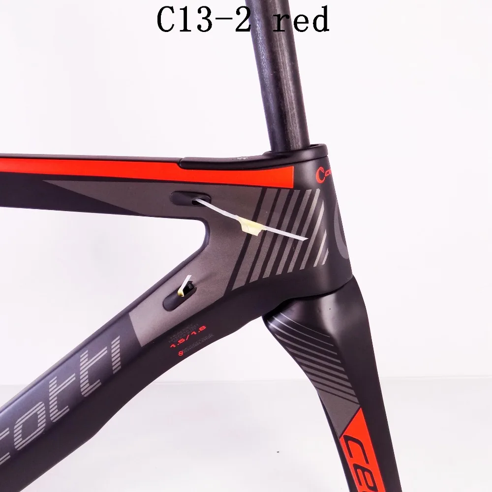 Ceccotti C13 2 красный Toray (торэй) T1100 раме велосипеда PF30/BSA/BB30 di2 и механический китайские