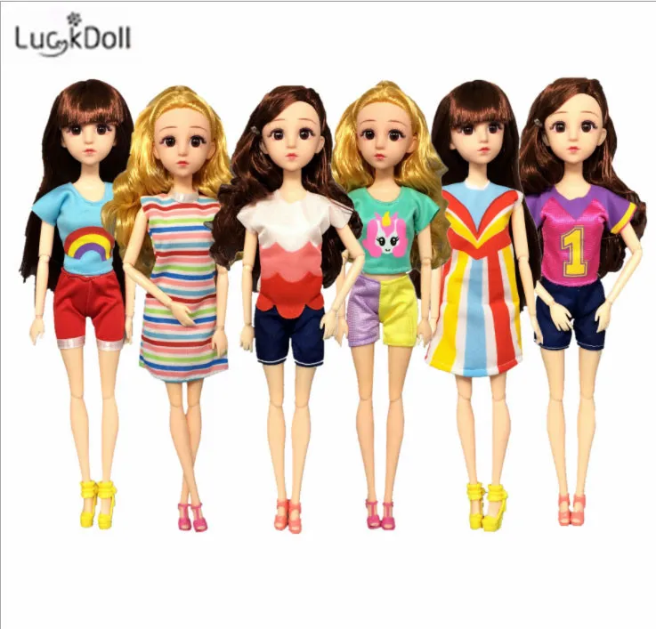 LUCKDOLL 2019 Одежда для кукол комплект из 6 предметов 11 8 дюймов аксессуары игрушки