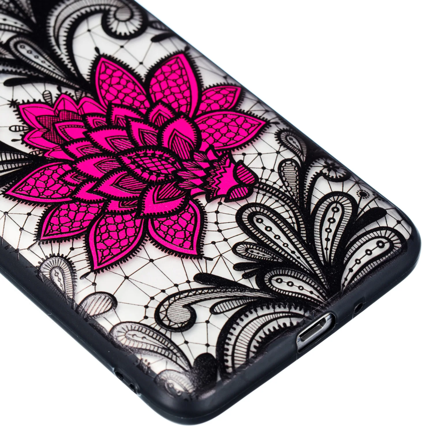 3D Flower Case For Samsung Galaxy Grand Prime G532F Soft Edge Hard Back Cover J2 Fundas Women |