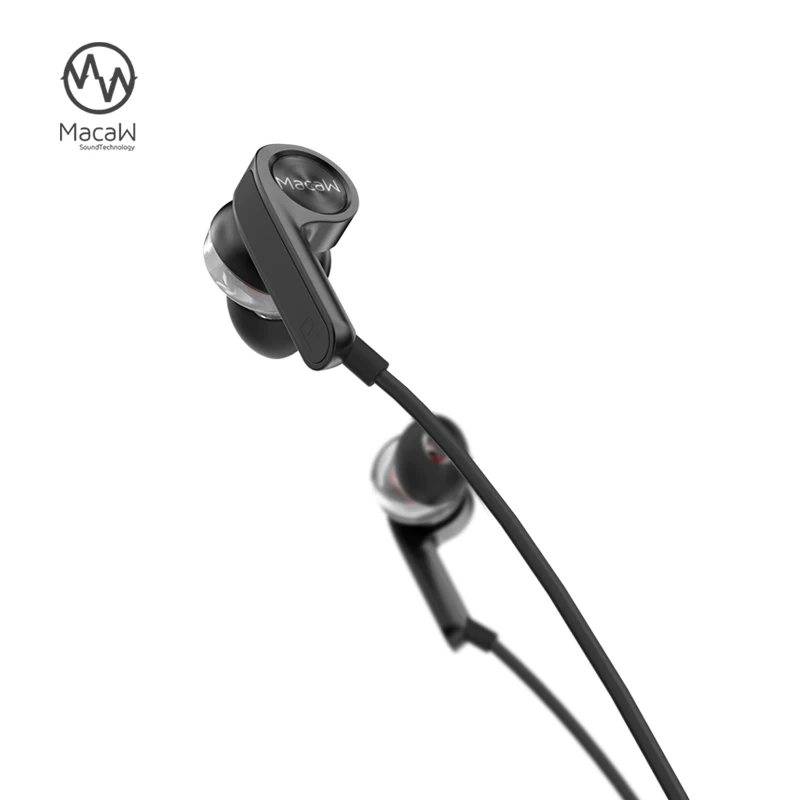 2019 Новинка Macaw RT 20 наушники в ухо одиночные 8 мм динамические HIFI DJ Fever