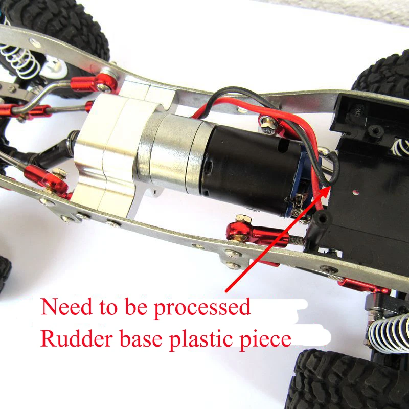 RBRC JJRC WPL B14 B36 C14 четыре колеса шесть привод армейский gss66 металлический чехол для передачи аксессуары DIY обновленная модифицированная модель игрушки
