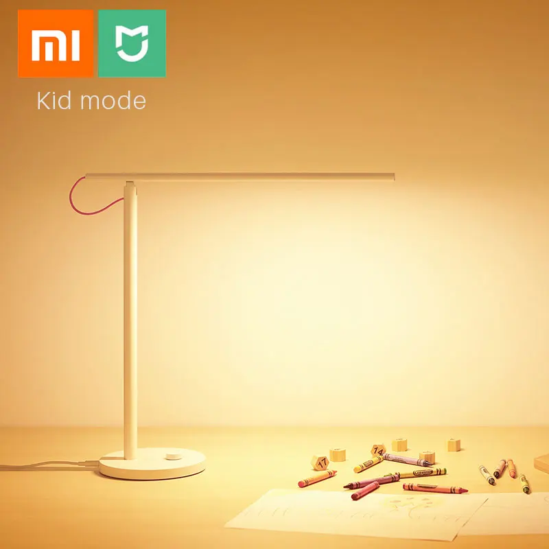 Xiaomi Mijia светодиодная умная настольная лампа Настольные лампы Desklight защита глаз 4