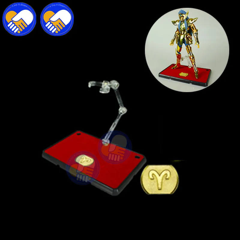 Base For Aries 12 Choice ST Seiya GOD Stage опорная рама для Bandai Knight держателя зодиака для 1/144 SHF SIC фигурка робота - Цвет: Base For Aries