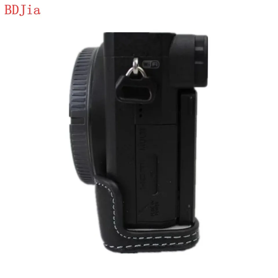 Корпус для половины камеры из натуральной воловьей кожи основа Sony ILCE-6500 A6500 с