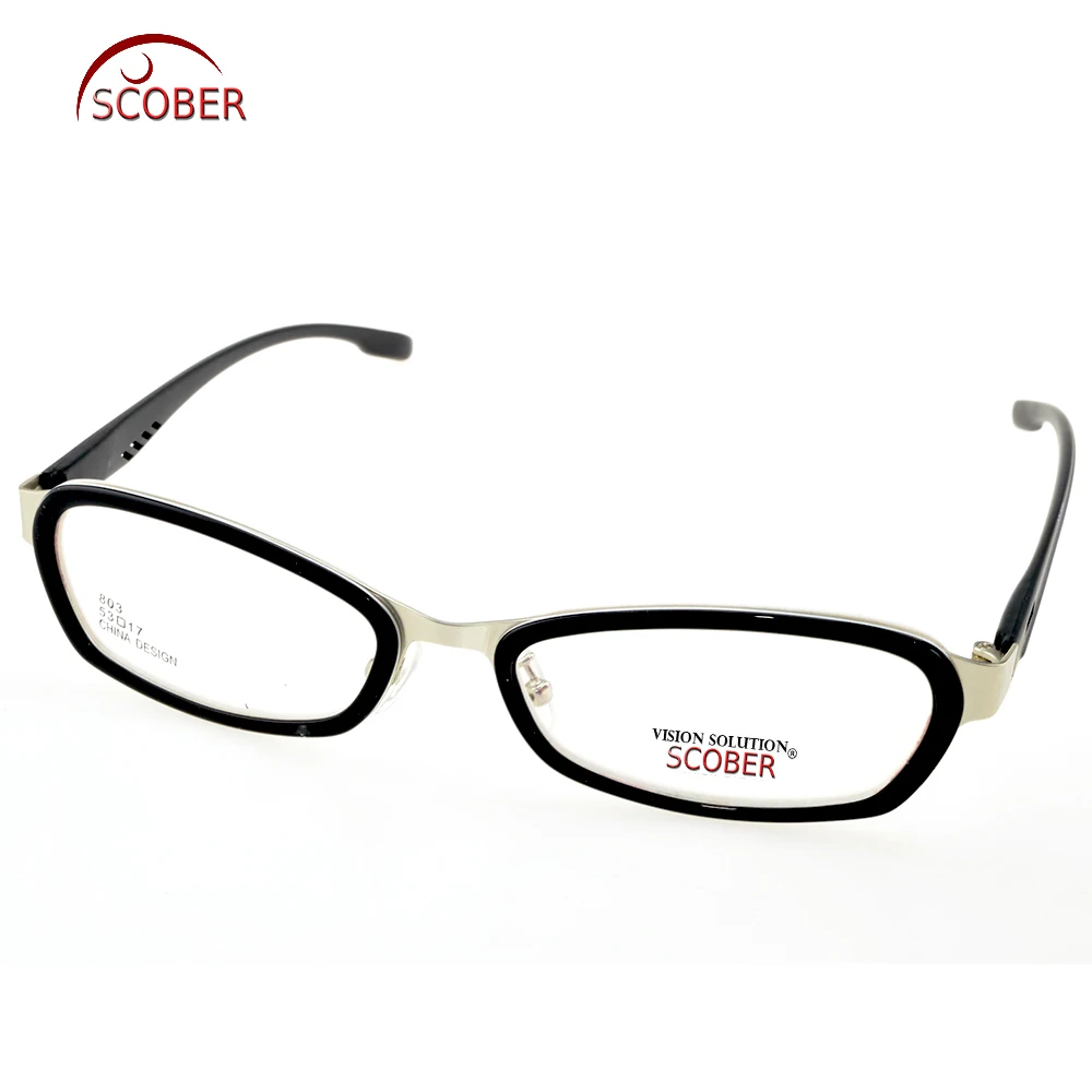 

Retro Vintage Black Eye Frame Titanium Alloy Custom Made Optical Myopia Reading Glasses Photochromic Progressive multifocal