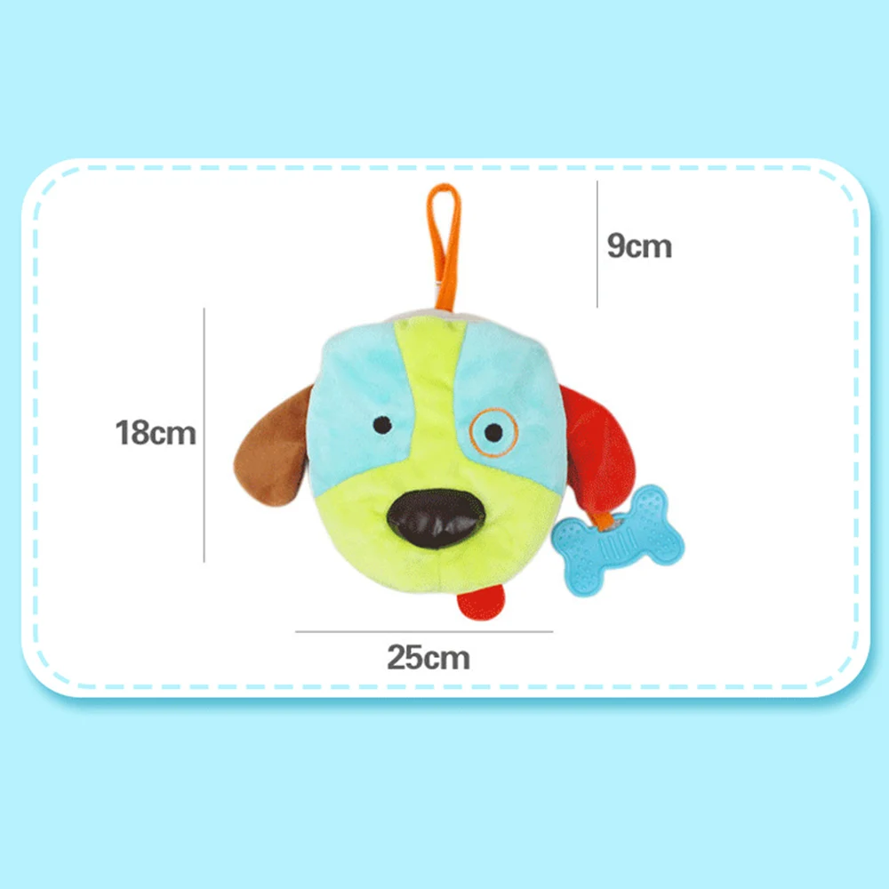 Baby Cloth Books Ratteles With Distorting Mirror Cute Animal Style Toy Infant Early Development Education Toys | Игрушки и хобби