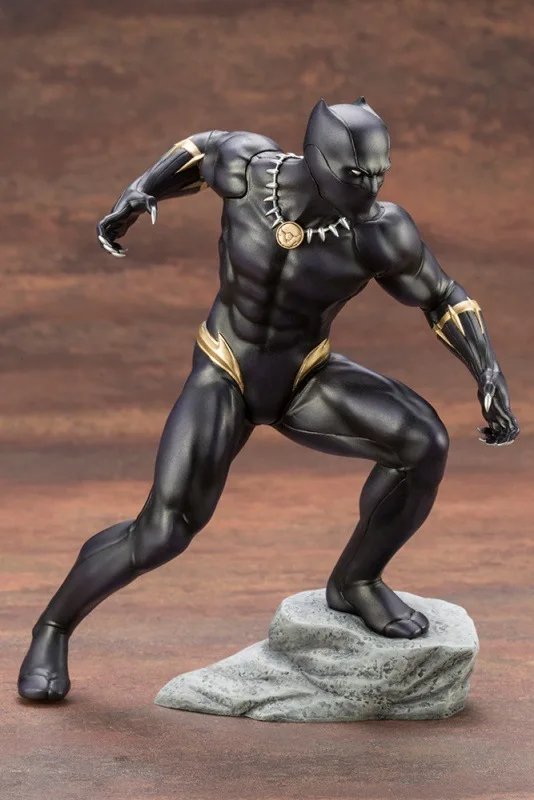 Kotobukiya Marvel Мстители Черная пантера ПВХ 18 см фигурка игрушки | Игрушки и хобби