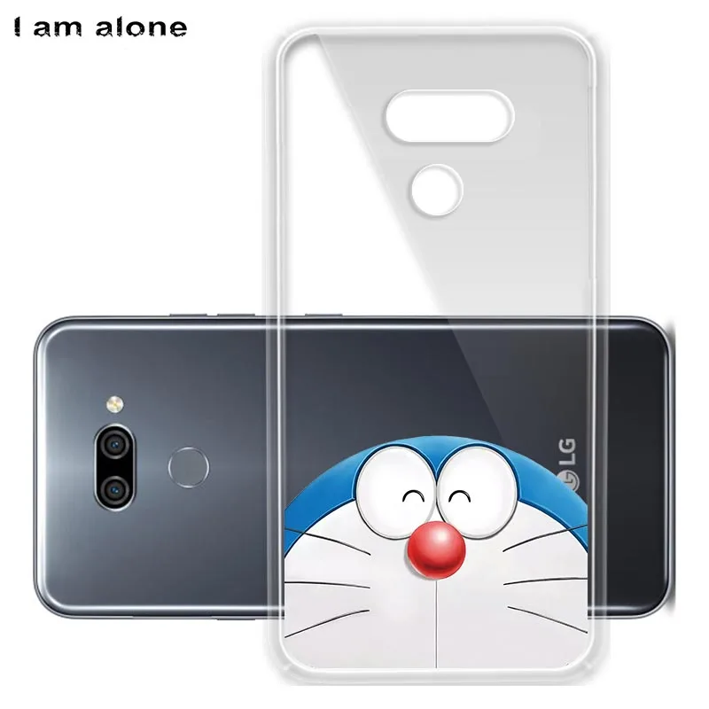 Чехлы для телефонов I am alone для LG K50 6,26 дюйма мягкие сумки из ТПУ для мобильных телефонов милые модные для LG K50