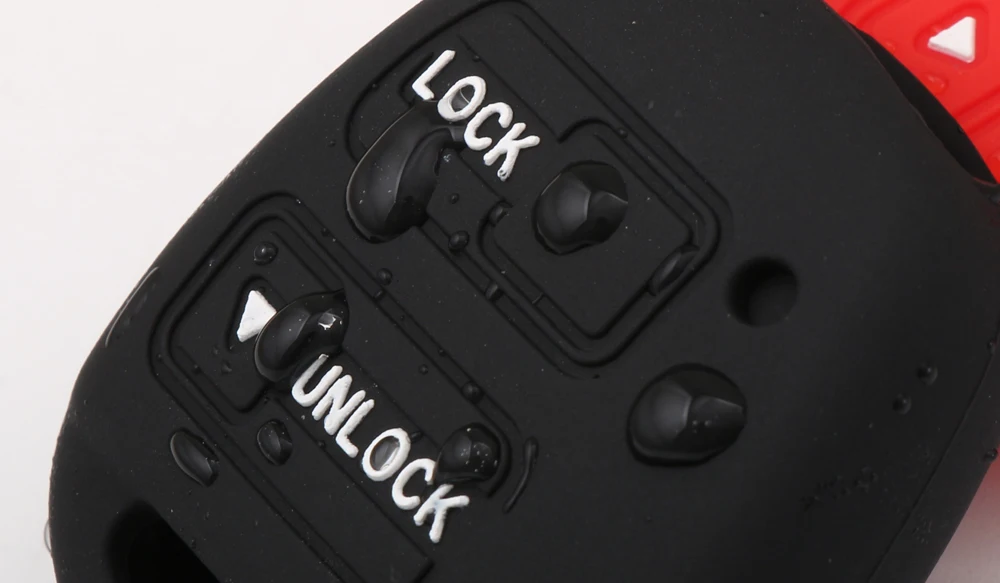 2 кнопки силиконовый для ключа автомобиля брелок гибкий чехол из