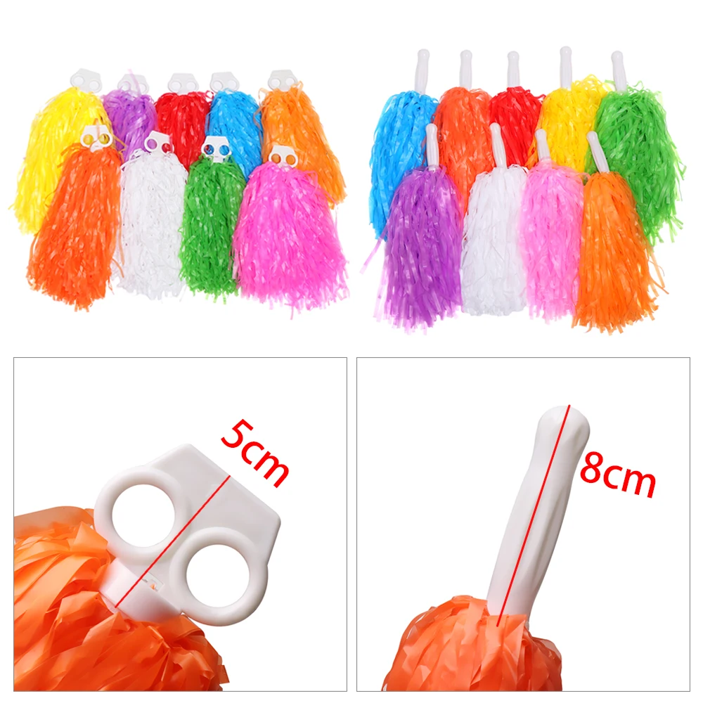 

1 pair Competition Flower cheerleading Fancy Flower Ball Apply to Dance sports match Supplies and vocal concert Decorator