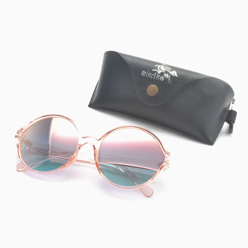 2019 New Round Sunglasses Women Retro Brand Designer Oversized Sun Glasses Lady fashion sunglasses uv400 with box NX | Аксессуары для