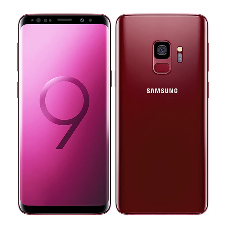 Samsung Galaxy S9 Duos G960FD разблокированный мобильный телефон две sim-карты 4G LTE NFC Exynos 9810 Восьмиядерный 5," 12 МП и 8 Мп ram 4 Гб rom 64 ГБ