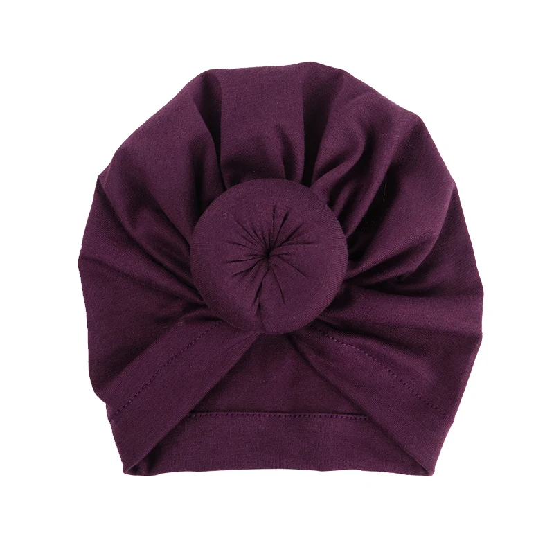 Fashion Donut Baby Hat Newborn Elastic Cotton Beanie Cap Multicolor Infant Turban Hats 1 PC | Детская одежда и обувь