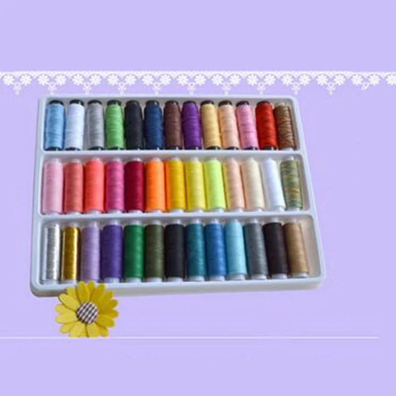 39 цветов тонкая швейная нить прочные швейные нитки для ручной швейной