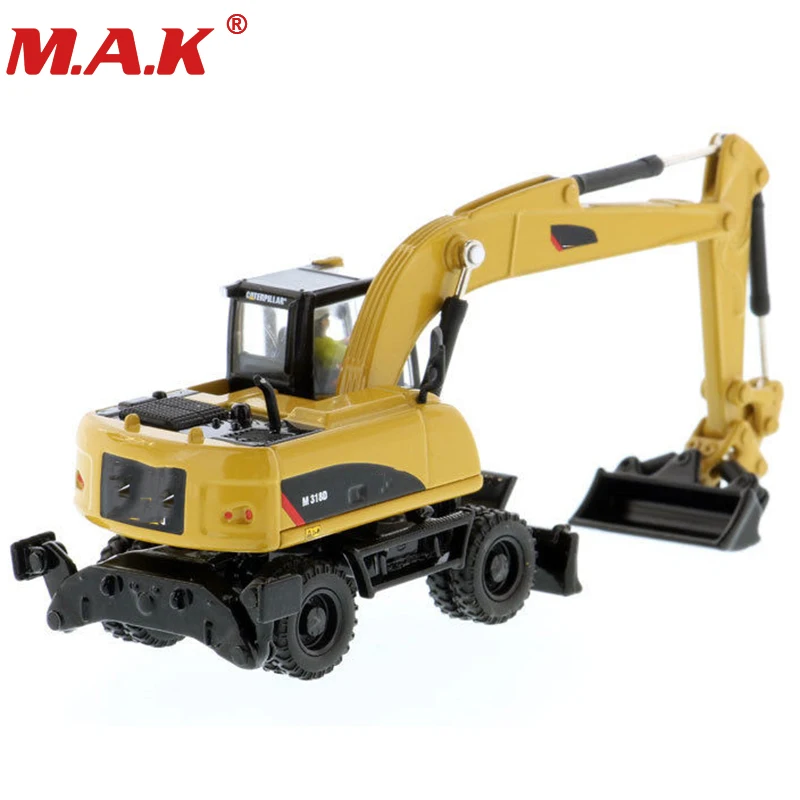 Колесный экскаватор 1/87 M318D серии high line 85177 коллекционная строительная техника